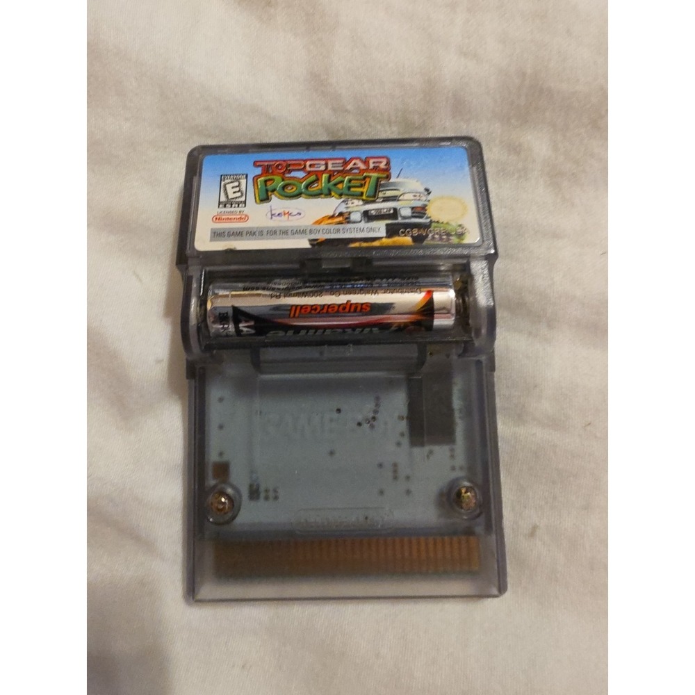 Nintendo Gameboy Color‎ Game, Top Gear Pocket With Rumble,  Works - Picture 2 of 5